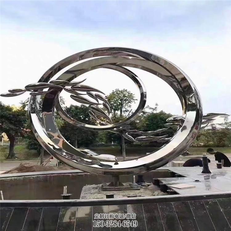 圆环雕塑常用,公园小品,房地产不锈钢圆环雕塑生产商 圆环雕塑常用,公园小品,房地产不锈钢圆环雕塑生产商